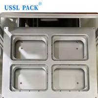 DF-580 Stabiele Vacuümverpakkingsapparatuur voor supermarkten, kleine batches, versproducten verpakken, automatische tray-sealmachine