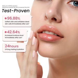 قناع النوم بالشفاه هيدروجيل الكولاجين ورقة الكريستال نباتي العناية العضوية الترطيب تبييض ثبات المورد بالجملة - Product Image 5