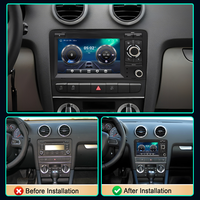 Radio Mobil untuk Audi A3 8P S3 RS3 2003-2013 Head Unit Android Wireless CarPlay Android Auto GPS WiFi 4G BT Multimedia Player