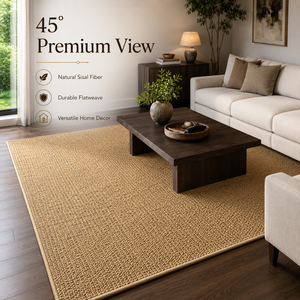 Tapis en sisal et jute pour salon, salle de thé, hôtel, B&B, style Zen, en gros pour fabricants - Product Image 4