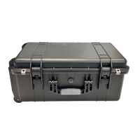 Valise de transport robuste à roulettes IP67 étanche avec coque rigide pour appareil photo, avec mousse de protection