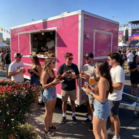 Remorque de cuisine mobile fermée pour le transport de marchandises, camion de restauration en acier galvanisé à vendre aux États-Unis et en Australie