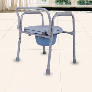 Chaise de toilette de <span class=keywords><strong>douche</strong></span> pour personnes handicapées, fauteuil de toilette pour personnes handicapées - Product Image 4