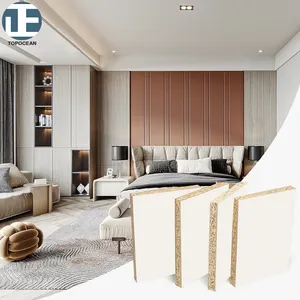 โรงงานราคา ENF เกรด 4X8 กระดาษเมลามีน Chipboard 1220*2440 ลามิเนตอนุภาคบอร์ดสําหรับเฟอร์นิเจอร์เด็ก