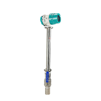 Débitmètre électromagnétique liquide conducteur de l'eau du type 220VAC d'insertion de l'usine RS485 de la Chine