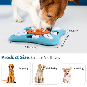 Jouets éducatifs pour animaux de compagnie, jouets de <span class=keywords><strong>puzzle</strong></span> pour chiens et chats, sans produits toxiques, livraison gratuite, marque privée - Product Image 2