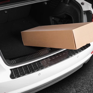 Paraurti bagagliaio per Toyota Alphard AH30 accessori auto a 2018 2022 in acciaio parafango posteriore protezione davanzale adesivo decorazione - Product Image 3