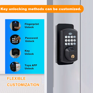 Tuya Ttlock Smart Digital Password Door Serrure à pêne dormant Télécommande de sécurité pour portes en aluminium - Product Image 2