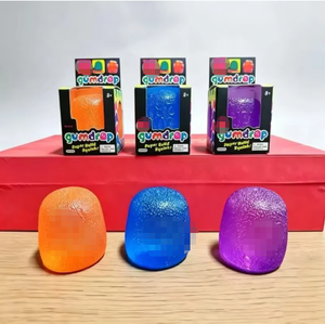   Pelota Antiestrés Gumdrop Super Sólida de Látex TPE/Silicona No Tóxica con Textura Elevada y Rugosa para Aliviar el Estrés y Calmar el Estado de Ánimo - Product Image 6