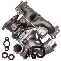 Turbocharger K03 untuk Land Rover Range Rover Evoque untuk 2.0 53039700154 53039700198 53039700237 Baru Air+Oli
