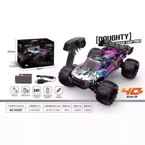1/16 4WD Big Wheel RC Pick-up Truck 2.4GHz 40KM/H Afstandsbediening Hoge Snelheid Klimwagen Kinderen 4x4 Buggy - Product Image 2