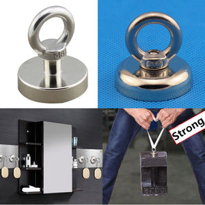 Su misura neodimio N52 piatto magnetico piatto pentola magneti permanenti varie dimensioni a forma di tazza svasato foro di taglio di saldatura - Product Image 3