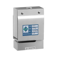 Célula de Carga Tipo S SAS 100kg, Sensor de Fuerza de Tracción y Empuje, Certificado OIML, Aleación de Aluminio, IP65 para Básculas de Tolva
