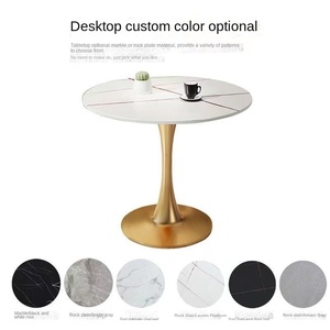 Tavolo Multifunzione in Pietra Spessa di Lusso Moderno Nordico, <span class=keywords><strong>Arredamento</strong></span> per Casa, Negozio di Tè al Latte, Caffetteria, Tavolino da Tè - Product Image 6