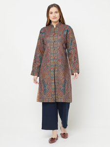 Eco Friendly Modern Kashmiri <b>Kurti</b> Phiren Designer Wear <b>For</b> <b>Women</b> Comfortable Warm Ethnic Dress Available At Discounted Price - Product Image 5