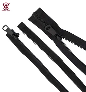 Cremallera de resina 5 # resistente, estilo profesional, cremallera de plástico multicolor de varios tamaños con extremo abierto de bloqueo para accesorios de bolsa - Product Image 1