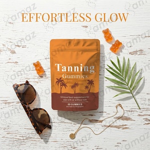 Gummies bronzantes naturelles Amaz OEM avec bêta-carotène et lycopène pour un éclat de peau <span class=keywords><strong>sans</strong></span> <span class=keywords><strong>soleil</strong></span> - Product Image 2
