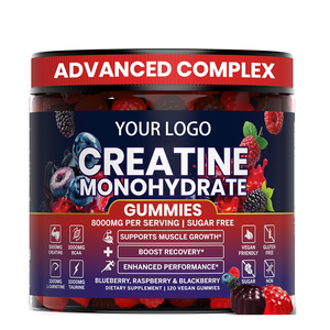 OEM/ODM <span class=keywords><strong>Creatine</strong></span> monohydrate gummies 8000 MG <span class=keywords><strong>Creatine</strong></span> เสริมสำหรับการเจริญเติบโตของกล้ามเนื้อที่เพิ่มขึ้น - Product Image 1