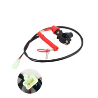 Pièces de moto, VTT, Dune Buggy 49CC-250CC, Bouton de coupure d'urgence double style prise, Vente en gros