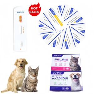 Alta Sensibilidade Pet Care Um Passo Gato Felino Sangue Tipo Rápido Cartão de Teste Blood Typing/Agrupamento Teste Kits - Product Image 3