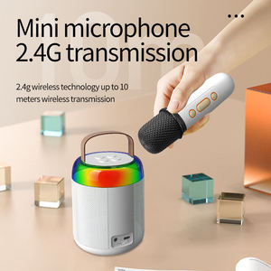 ลำโพงพกพาขนาดเล็ก Hom Mini สำหรับใช้งานกลางแจ้ง ลำโพงปาร์ตี้เบสหนัก HIFI เชื่อมต่อผ่านบลูทูธ พร้อมไมโครโฟน ลำโพงคาราโอเกะไร้สายสำหรับใช้ในบ้าน - Product Image 5