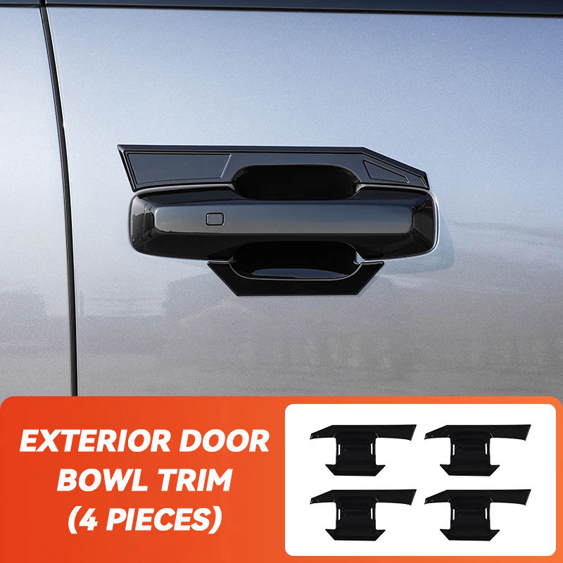 Exterior door bowl trim (4 pieces)