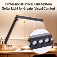 Lámpara de Escritorio LED Profesional con Lente Óptica, Luz de Trabajo Regulable CRI95 para Manualidades, Reparaciones y Lectura OEM