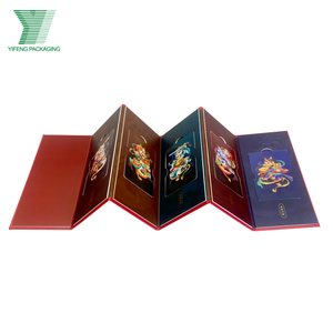 Custom High-end Cardboard Luxury Dual Debit Card Visa Card <strong>Box</strong> Packaging <strong>Red</strong> Gift Vip Credit Business Gift Card Boxes - Product Image 4