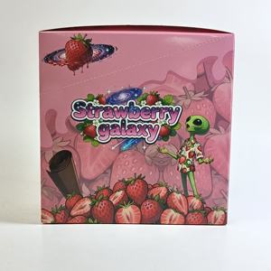 Conos de Sabor Fresa Alien Go, Veganos, con Goma Arábiga Natural, Bolsas Mylar a Prueba de Olores Personalizadas, Caja para Pre-Rolls - Product Image 5