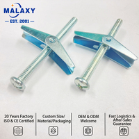 Vis d'expansion Malaxy en acier inoxydable, autotaraudeuse, à tête Phillips, zinguée, pour fixation de plaques de plâtre