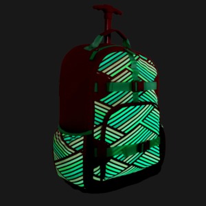 <b>Large</b> Capacity <b>Backpack</b> for Girls Luminous in the Dark <b>Backpack</b> Student Trolley <b>Backpack</b> - Product Image 6