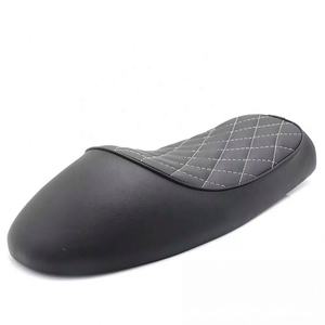 Universal motocicleta Retro Cafe negro marrón conductor asiento individual soporte de resorte Kit de montaje Sportster asiento <span class=keywords><strong>Bobber</strong></span> para CG <span class=keywords><strong>125</strong></span> - Product Image 2