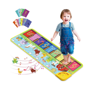 Enfants bébé sol jouer jeu musique Piano ramper <span class=keywords><strong>tapis</strong></span> <span class=keywords><strong>tapis</strong></span> Piano <span class=keywords><strong>tapis</strong></span> jouet - Product Image 1
