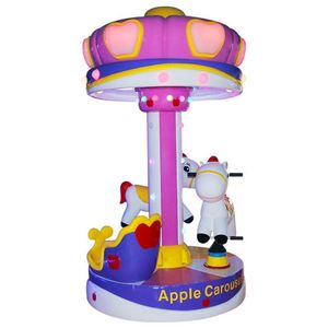 Carrusel Eléctrico de 3 Asientos para Niños, Diseño de Dibujos Animados, Ideal para Centros Comerciales, Gran Venta - Product Image 3