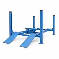 Pont élévateur hydraulique quatre colonnes Tianhong GS55F 5.5T pour véhicules, hauteur de levage 25-72.8 pouces, équipement de réparation de garage, certifié CE