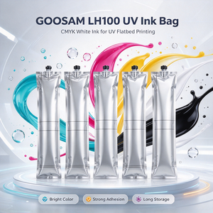 Sac d'encre UV Goosam Lh100 600ml pour imprimante Mimaki UJF-3042 UJF-3042FX UJF-3042HG UJF-6042 UJF-706 UJV-160 JFX-1631 JFX-1651 - Product Image 1