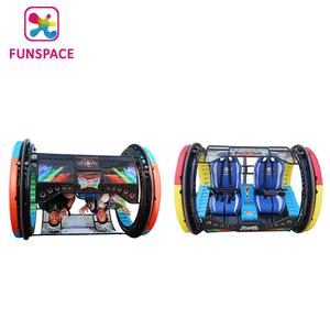 Funspace Nhà Máy 360 Sang Trọng Cán Xe Độ Hạnh Phúc Đu Xe 2 Người Xoay Thiết Bị Điện Cho Vui Chơi Giải Trí Công Viên - Product Image 3