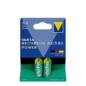 Batteria Stilo <b>AA</b> ricaricabile 2600mAh <b>RECHARGE</b> ACCU POWER (2pz) 05716101402 - Product Image 1