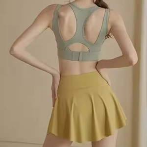 Jupe-short plissée rapide anti-transparence imprimée pour femme, taille haute, pour le sport, le yoga et le tennis, idéale pour l'été, personnalisable avec le nom de l'équipe (OEM) - Product Image 1
