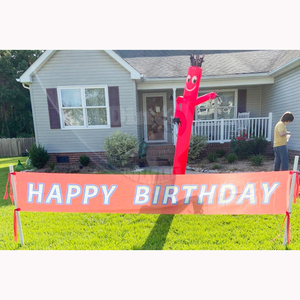 Vui vẫy tay không khí vũ công cam <span class=keywords><strong>Inflatable</strong></span> Ống người đàn ông bay nhảy người đàn ông cho quảng cáo - Product Image 2