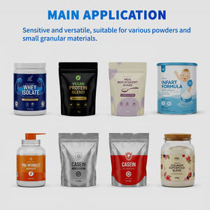 HZFB yarı otomatik beslenme tozu burgu dolgu peynir altı suyu proteini tozları kazeinatlar süt proteini yoğurt toz dolum makinası - Product Image 2