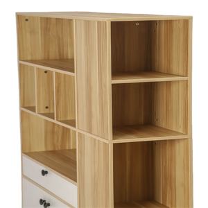 Suojiamujia — meuble bibliothèque en bois, design simple, bibliothèque, salon, maison moderne, tiroir, bibliothèque en bois, collection <span class=keywords><strong>2021</strong></span> - Product Image 2