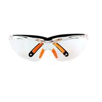 Gafas de seguridad verdes que protegen los ojos, lentes antiarañazos