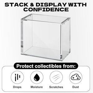 Caja de exhibición de acrílico transparente personalizada para Booster Box y Elite Trainer Box - Product Image 2