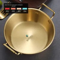 Bol en acier inoxydable poli de style minimaliste, écologique, petit format, pour usage hôtelier