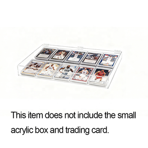 صناديق عرض بلاستيكية أكريليك من فانغهوا لطاولات المعارض التجارية لعرض البطاقات مع قفل - Product Image 4