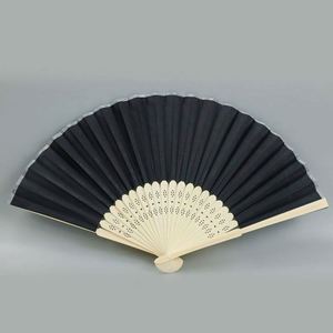 Custom Carved Bamboo <b>Fan</b> 33cm Folk Art Print Folk Art Promotion Style Home <b>Decoration</b> Sport Model Printed Business Personal - Product Image 6