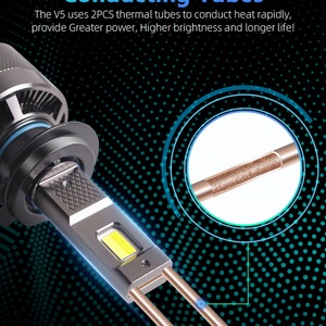 2 ชิ้น หลอดไฟ LED ความสว่างสูง 30000LM 6000K-3000K H11/H1/H7/9005/9006/9012 พร้อมอายุการใช้งานยาวนาน - Product Image 4