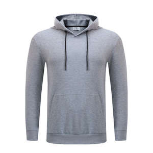 Unisex Cotton Knit <b>Sweater</b> Custom Logo Solid Pattern Streetwear <b>Crewneck</b> Sweatshirt for Autumn Season Outdoor Hiking Jacket - Product Image 5