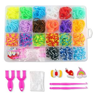 ชุดของเล่นทางการศึกษาสายรัดผ้าทอหลากสีสำหรับเด็ก DIY - Product Image 2